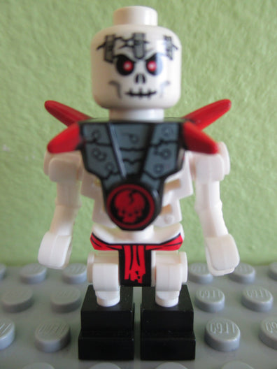 LEGO Minifigure-Frakjaw - with Armor-Ninjago-NJO011-Creative Brick Builders